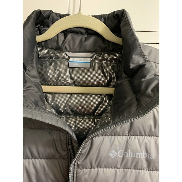 NWT Columbia Powder Lite Vest Gray Size Large - Picture 9 of 10